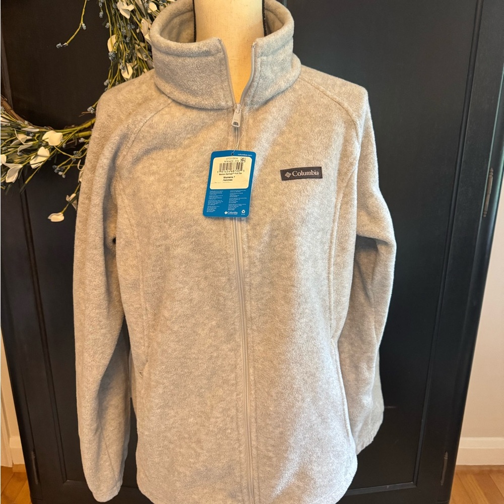 Columbia Tan Fleece Jacket